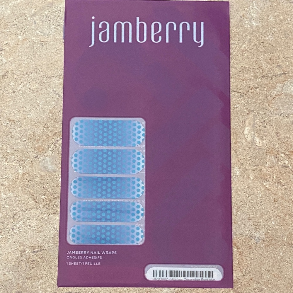 Jamberry Violet and Teal Nail Wraps
